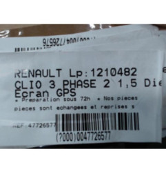 Ecran GPS RENAULT CLIO 3 Photo n°1