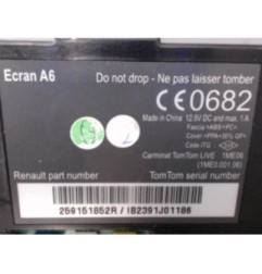 Ecran GPS RENAULT CLIO 3 Photo n°6