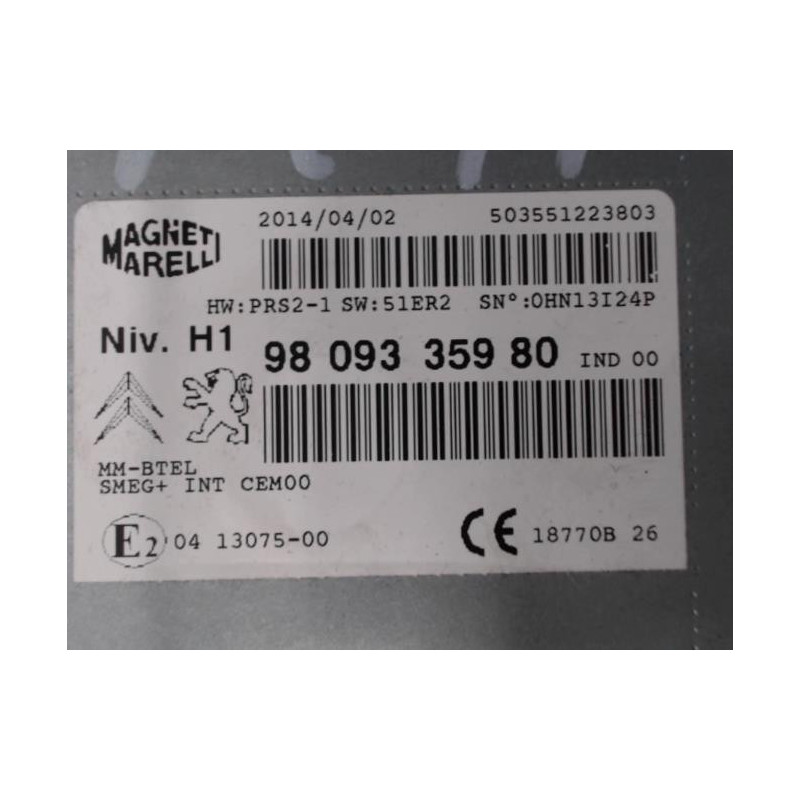 Autoradio PEUGEOT 308 2