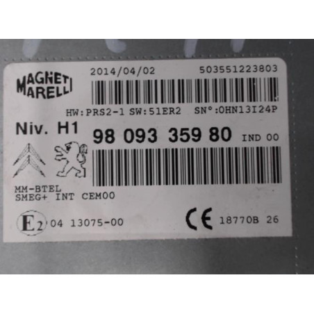 Autoradio PEUGEOT 308 2 Photo n°1