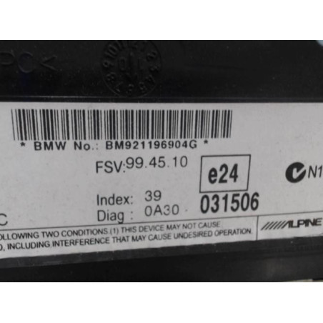 Ecran GPS BMW SERIE 3 E93