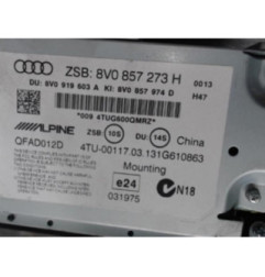 Ecran GPS AUDI A3 3