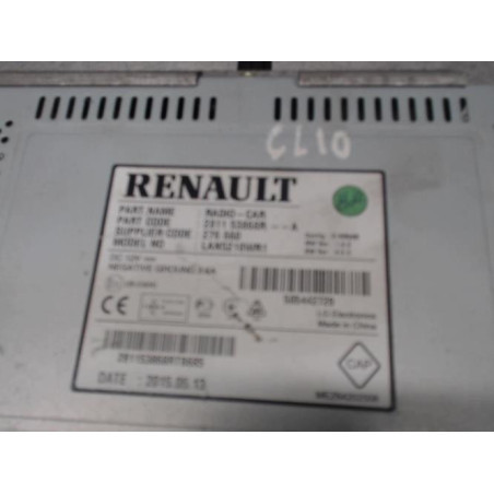 Autoradio d'origine RENAULT CLIO 4 Photo n°1
