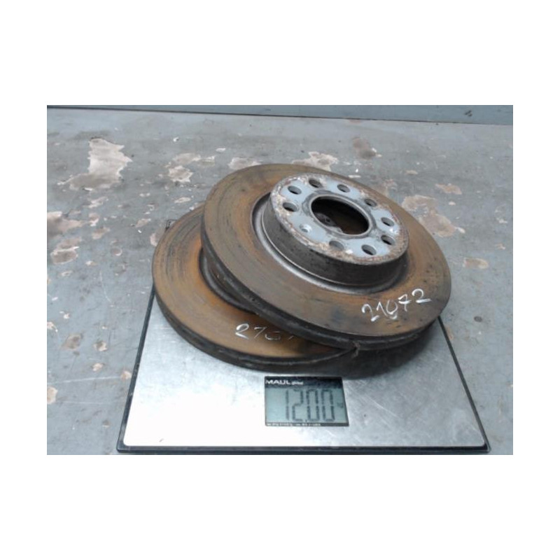 Paire de disques avant (freinage) VOLKSWAGEN GOLF 5