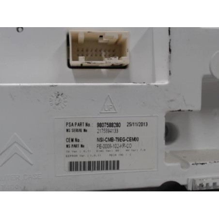 Compteur PEUGEOT 308 2 Photo n°1