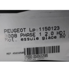 Moteur essuie glace avant droit PEUGEOT 3008 1 Photo n°3