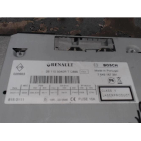 Autoradio d'origine RENAULT SCENIC 3