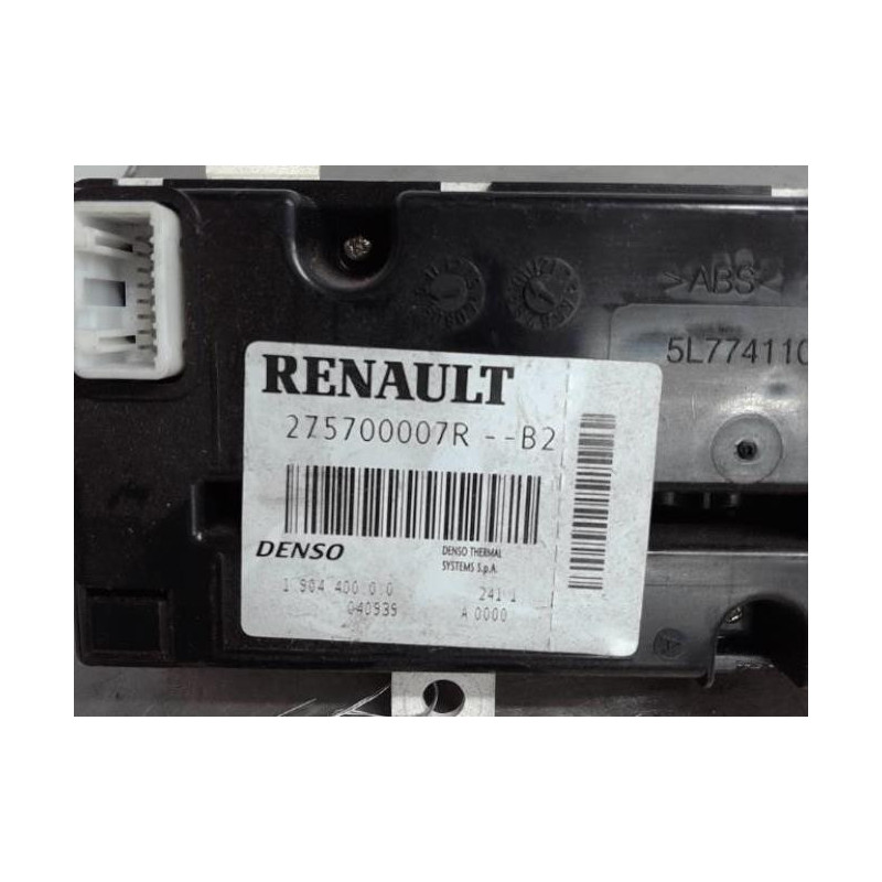 Commande chauffage RENAULT MASTER 3
