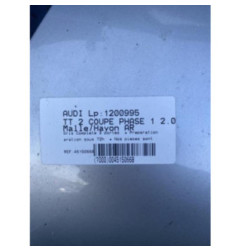 Malle/Hayon arriere AUDI TT 2