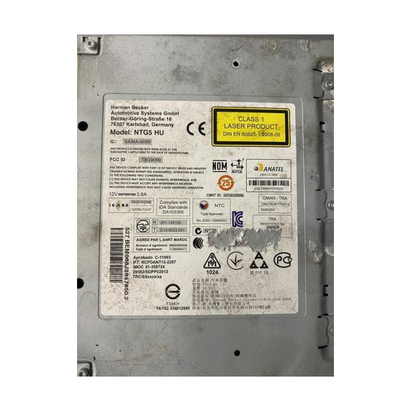 Autoradio d'origine MERCEDES CLASSE C 205