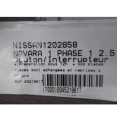 Bouton/Interrupteur NISSAN NAVARA 1 Photo n°1