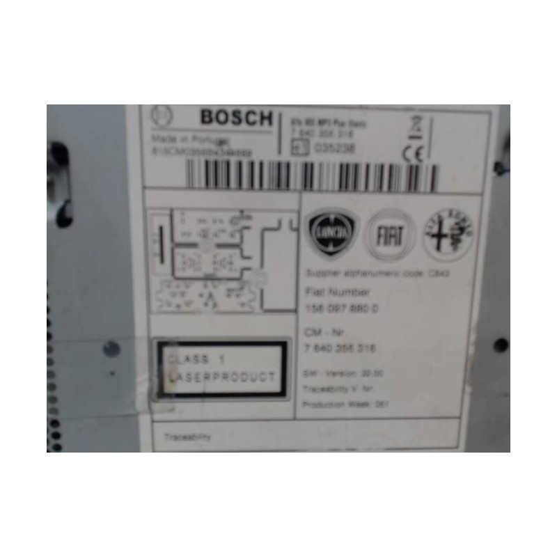 Autoradio d'origine ALFA ROMEO MITO