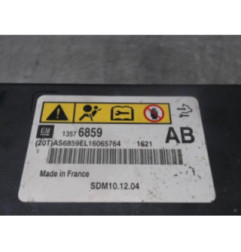 Boitier air bag OPEL MERIVA B Photo n°3
