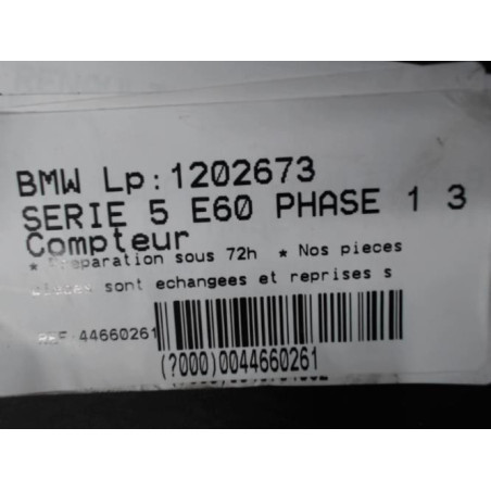 Compteur BMW SERIE 5 E60