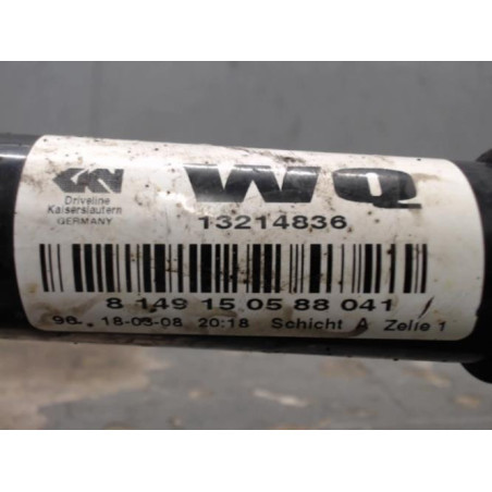 Cardan gauche (transmission) OPEL ZAFIRA B Photo n°1