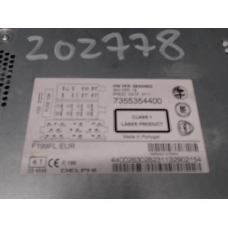 Autoradio d'origine FIAT PUNTO EVO 3 Photo n°1