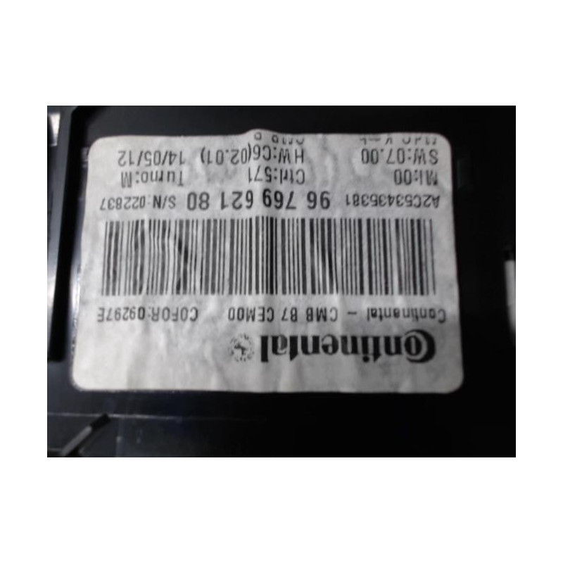 Compteur CITROEN DS4