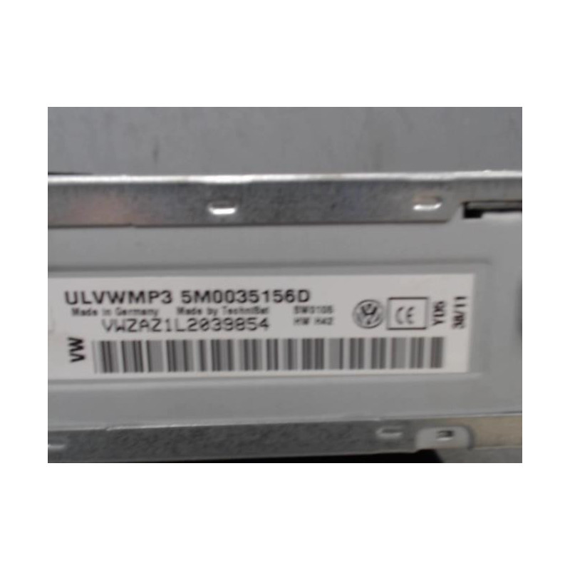 Autoradio d'origine VOLKSWAGEN POLO 5