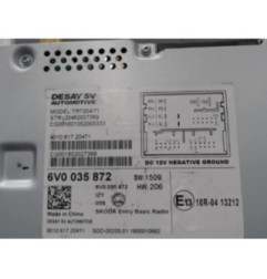 Autoradio d'origine SKODA FABIA 3 Photo n°4