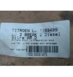 Vitre arriere droit CITROEN C5 2 Photo n°1
