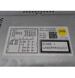 Autoradio d'origine VOLKSWAGEN SCIROCCO 3 Photo n°3