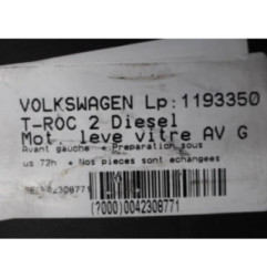Moteur leve vitre avant gauche VOLKSWAGEN T-ROC Photo n°1