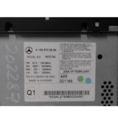 Autoradio d'origine MERCEDES CLASSE A 169