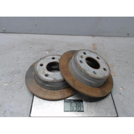 Paire de disques arriere (freinage) MERCEDES CLASSE A 169 Photo n°1