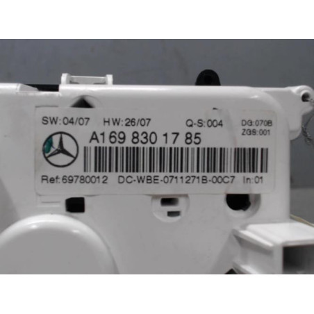 Commande chauffage MERCEDES CLASSE A 169