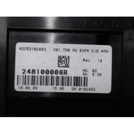 Compteur RENAULT LAGUNA 3