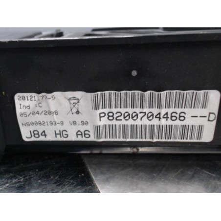 Compteur RENAULT GRAND SCENIC 2 Photo n°1