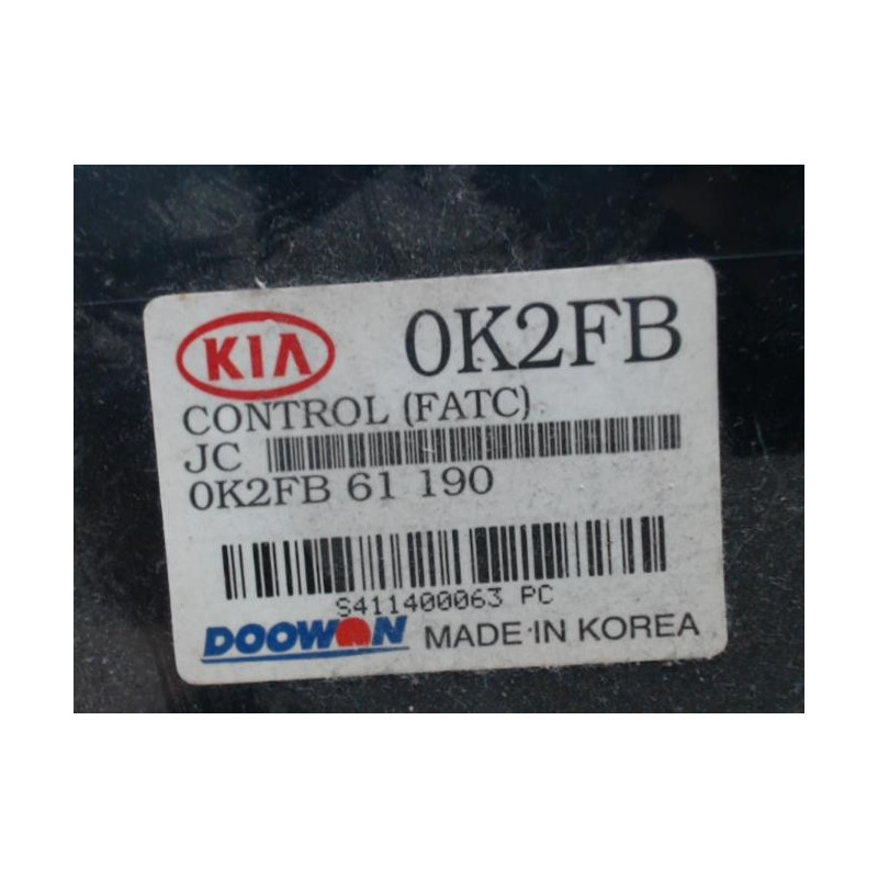 Commande chauffage KIA CARENS 2