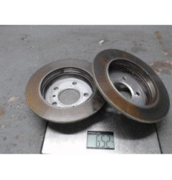 Paire de disques arriere (freinage) MERCEDES CLASSE A 169