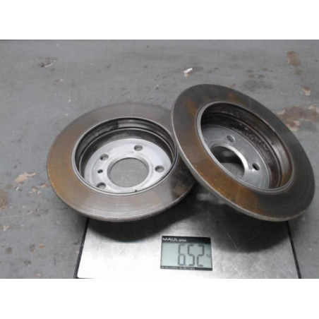 Paire de disques arriere (freinage) MERCEDES CLASSE A 169