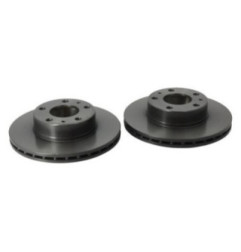 Paire de disques avant (freinage) PEUGEOT BOXER 2 Photo n°1