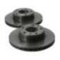 Paire de disques avant (freinage) PEUGEOT BOXER 2