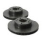 Paire de disques avant (freinage) PEUGEOT BOXER 2
