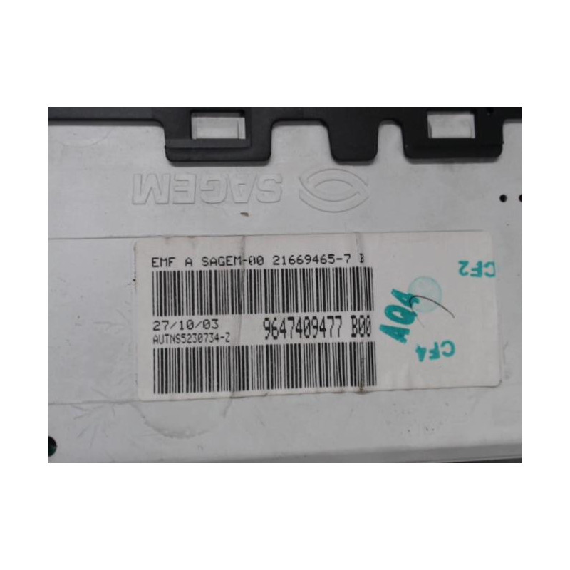 Afficheur CITROEN C2