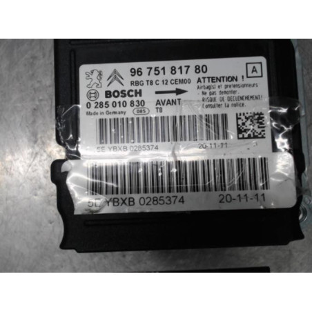 Boitier air bag PEUGEOT 5008 1 Photo n°1