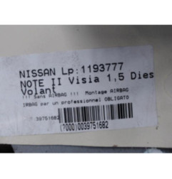 Volant NISSAN NOTE II Photo n°5