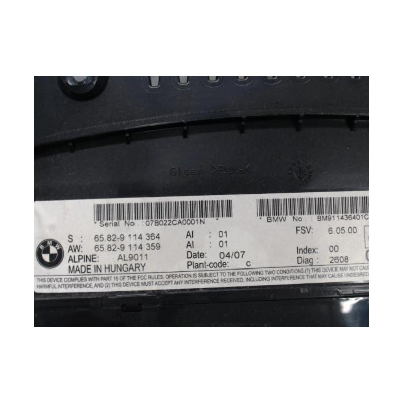 Ecran GPS BMW SERIE 3 E90