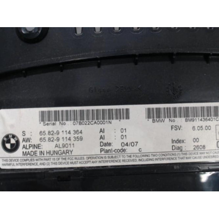 Ecran GPS BMW SERIE 3 E90 Photo n°1