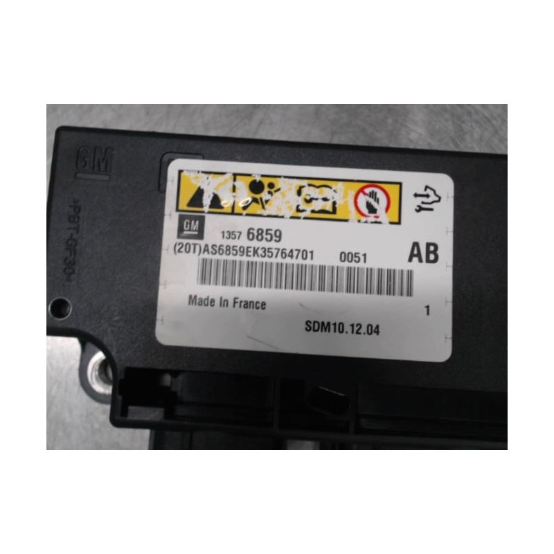 Boitier air bag OPEL MERIVA B