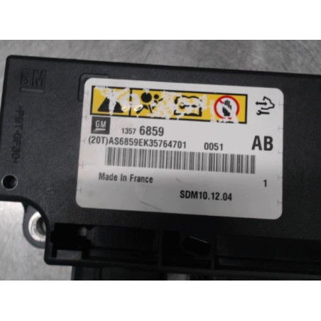 Boitier air bag OPEL MERIVA B Photo n°1