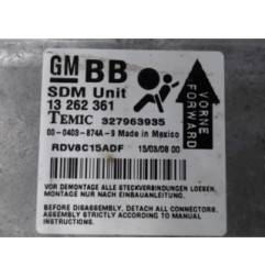 Boitier air bag OPEL CORSA D Photo n°3