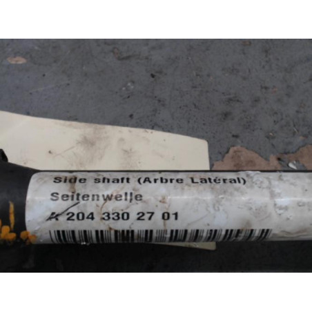 Cardan droit (transmission) MERCEDES CLASSE GLK 204