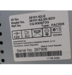 Autoradio d'origine SUZUKI SWIFT 3 Photo n°1