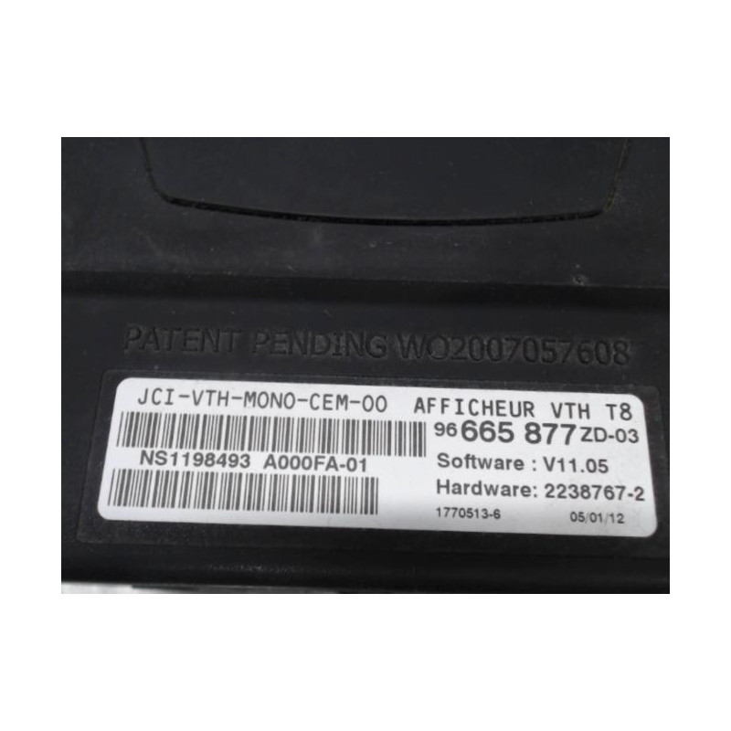 Afficheur PEUGEOT 3008 1