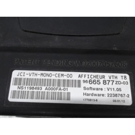 Afficheur PEUGEOT 3008 1 Photo n°1