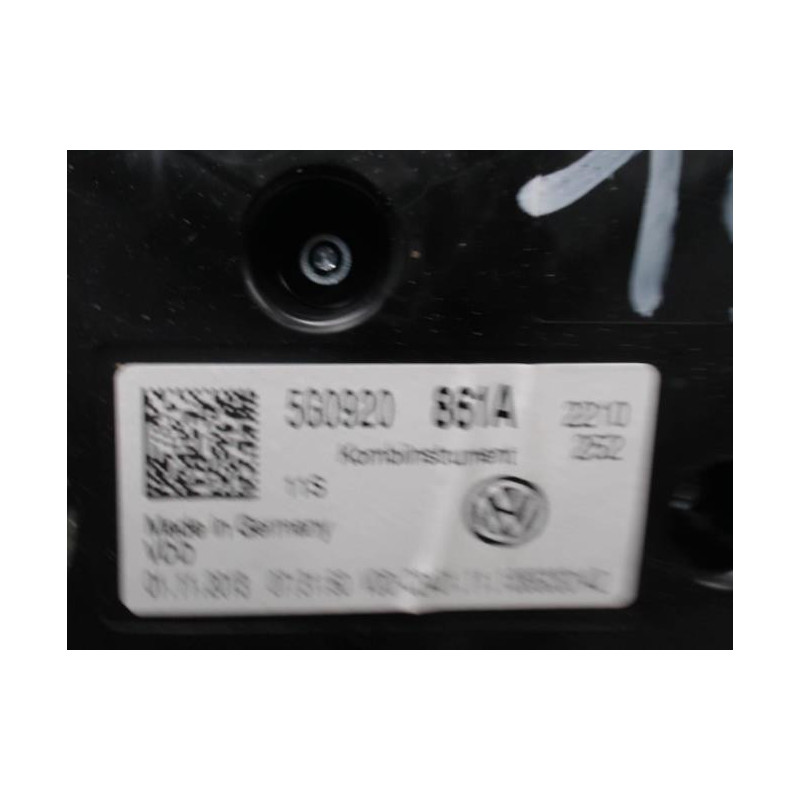 Compteur VOLKSWAGEN GOLF 7